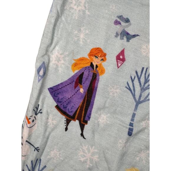 Little Sleepies Unisex Pajama Pants Olaf Frozen Elsa Anna Jogger Bamboo M Wmns - Picture 4 of 7